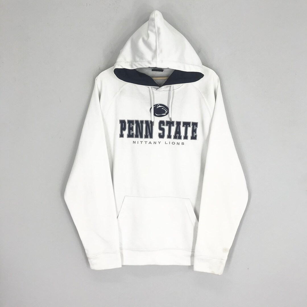 Penn State Arch Embroidered Mock Neck Crewneck Sweatshirt Grey Nittany Lions Psu P11912