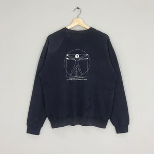 ¡Excepcional! Sudadera con capucha de Leonardo Da Vinci, talla M
