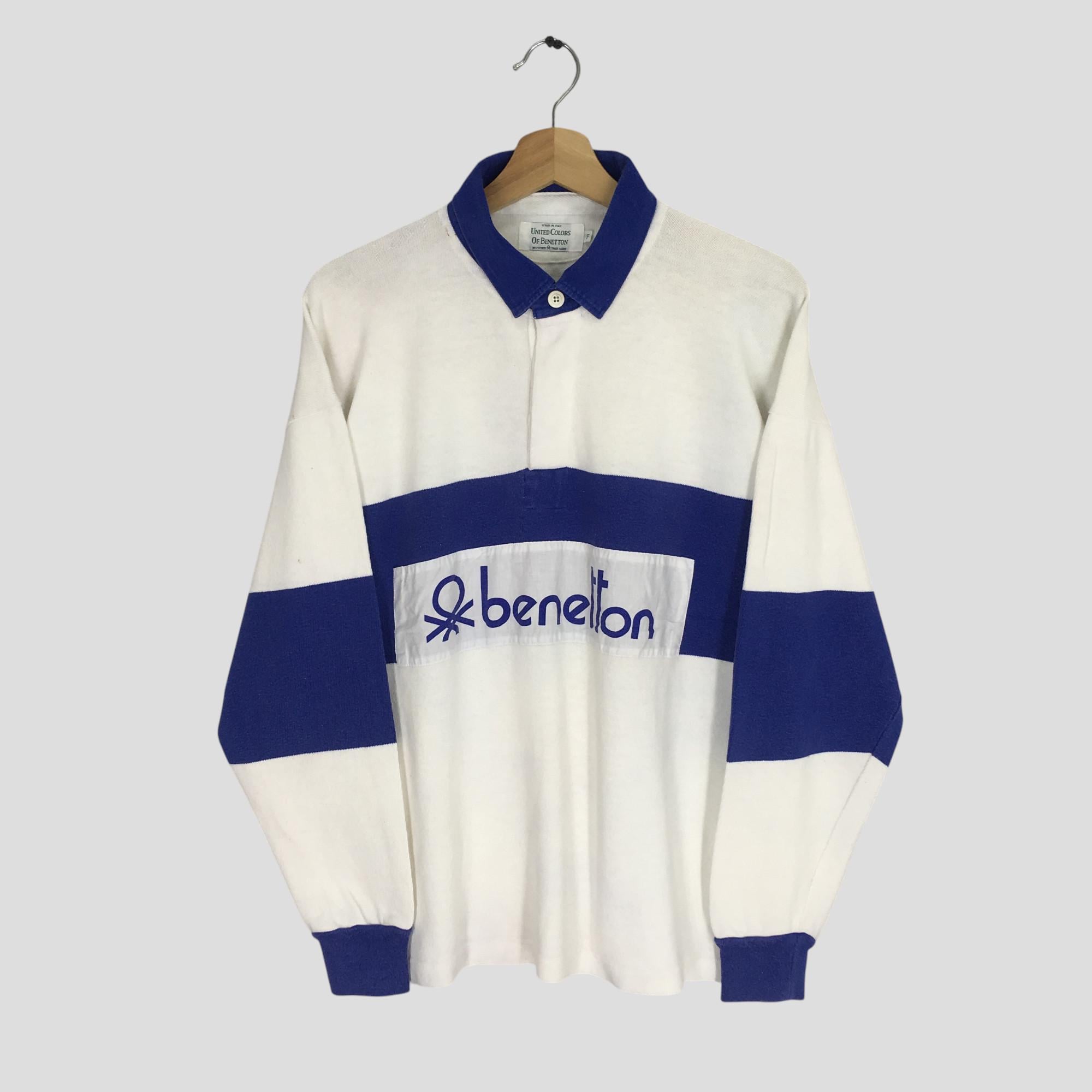 Benetton Rugby Shirt - Etsy Benetton Rugby Shirt - Etsy