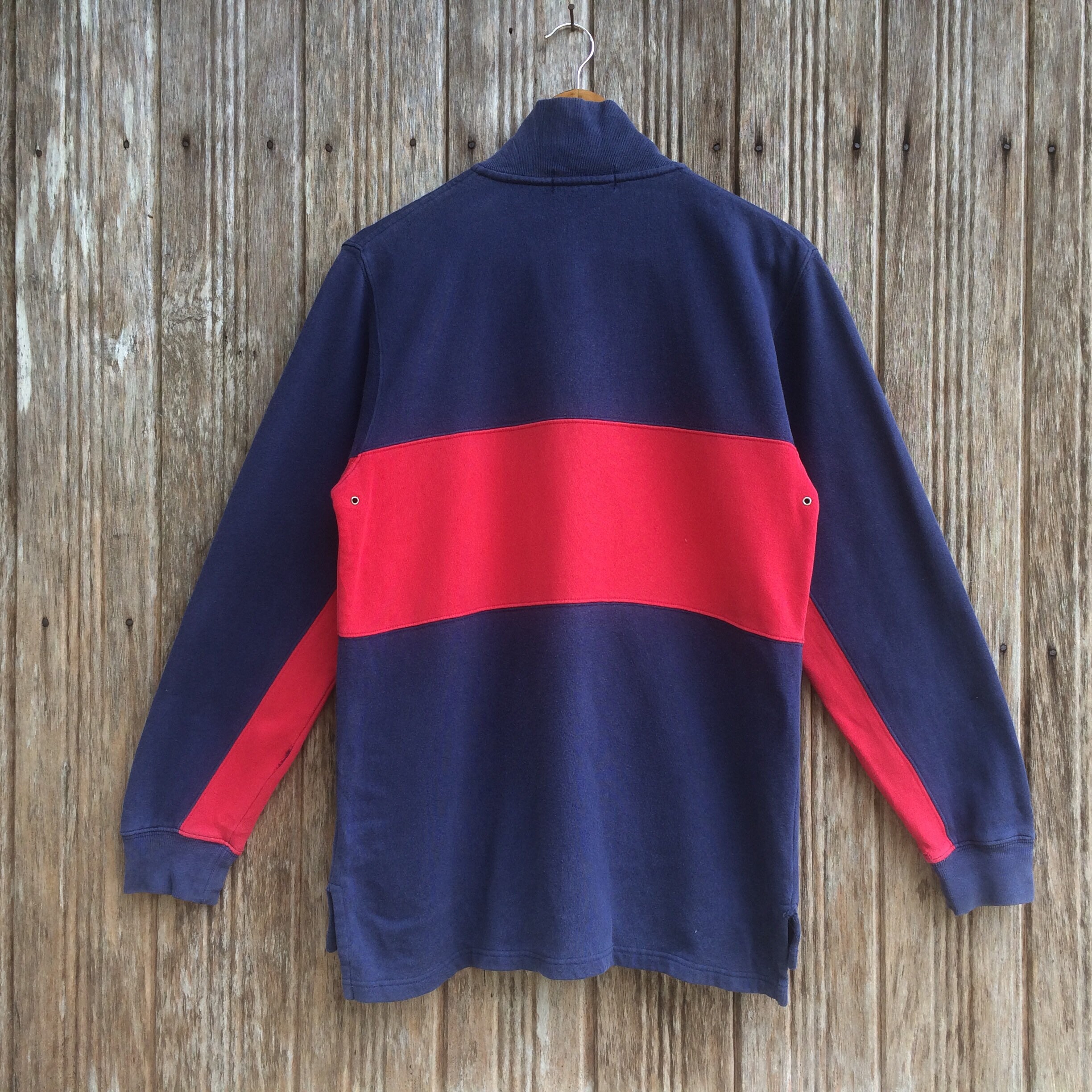 Rare!! Vintage Polo Sport by Ralph Lauren Half Zipper