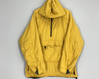 Kurtka sportowa Kensho Abe w stylu anorak z kapturem i zamkiem błyskawicznym w rozmiarze L