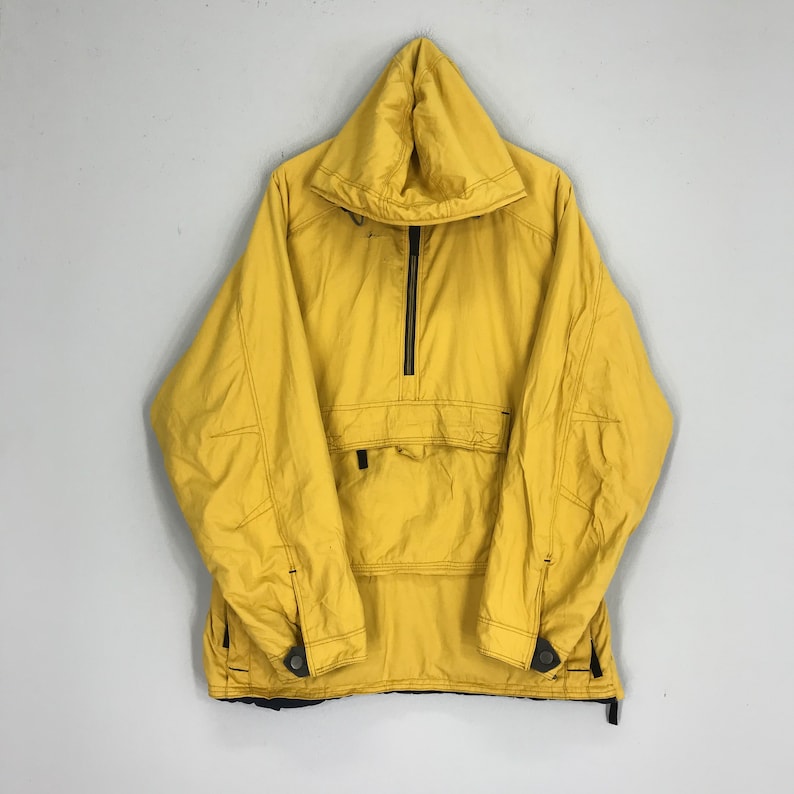 Vintage Kensho Abe Sports Anorak Style Jacket Hoodie Half Etsy