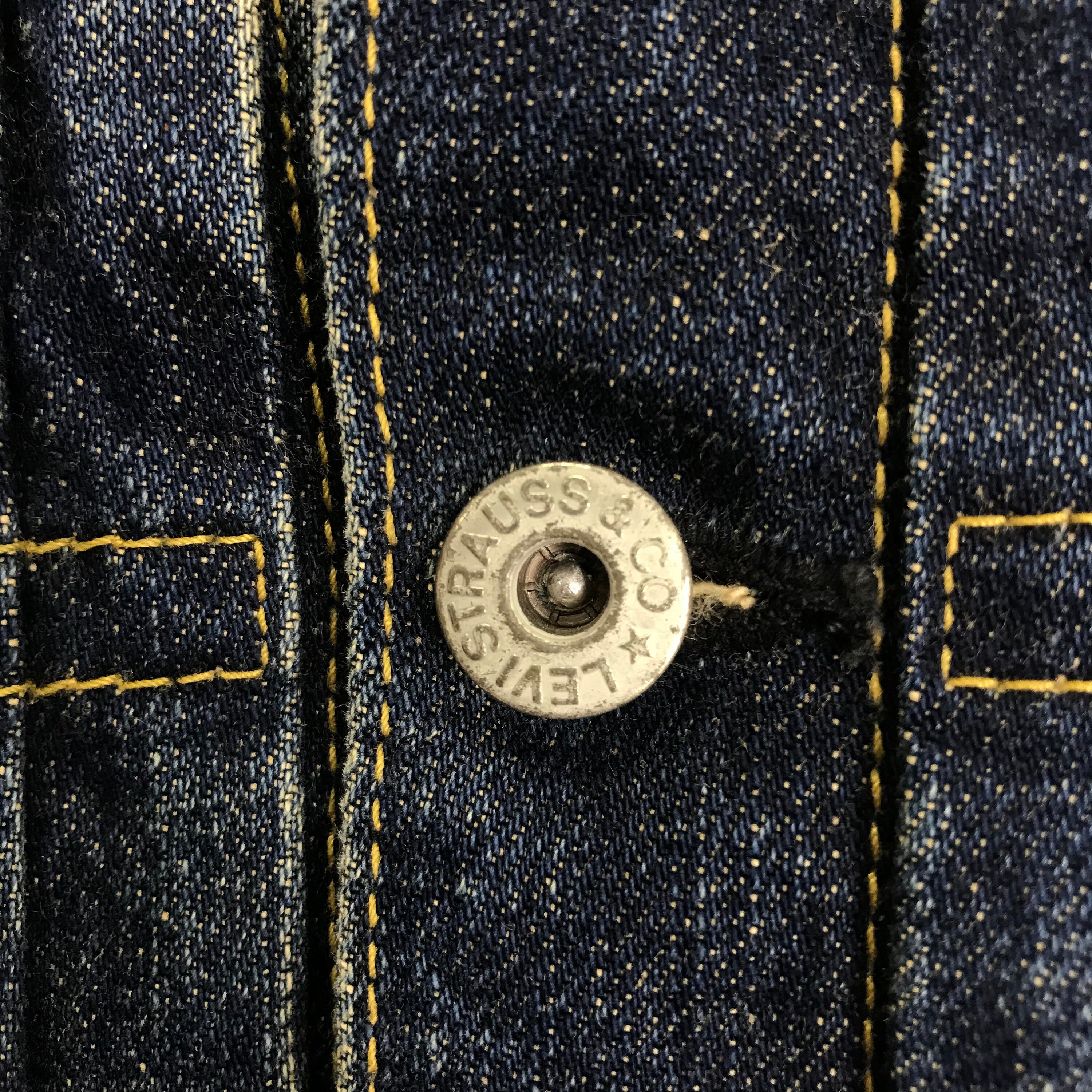 Vintage Levis Big E 506 Denim Type 1 Jeans Trucker Jacket