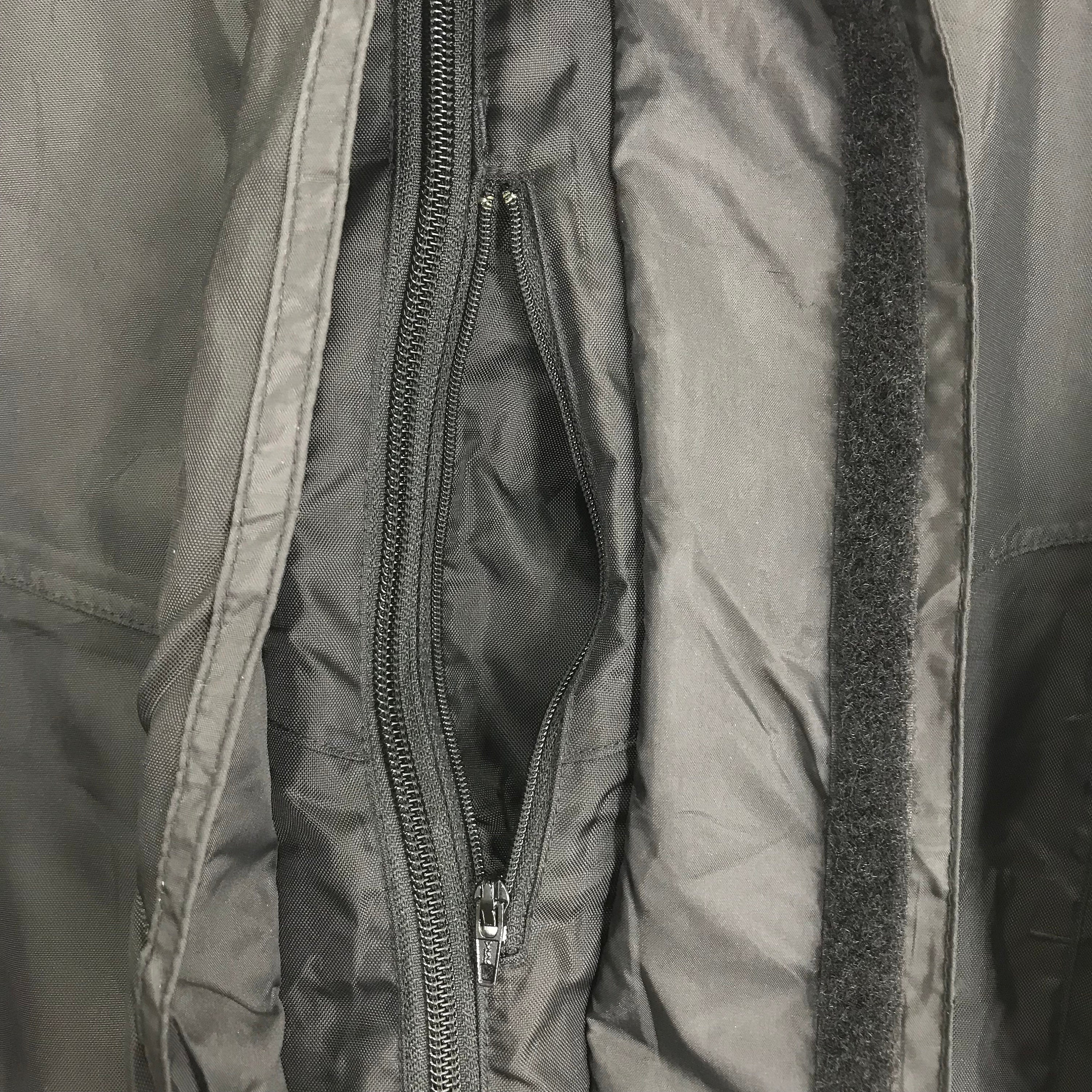 Vintage 90s YAMAHA Black Motorcycle Bomber Jacket Zipper