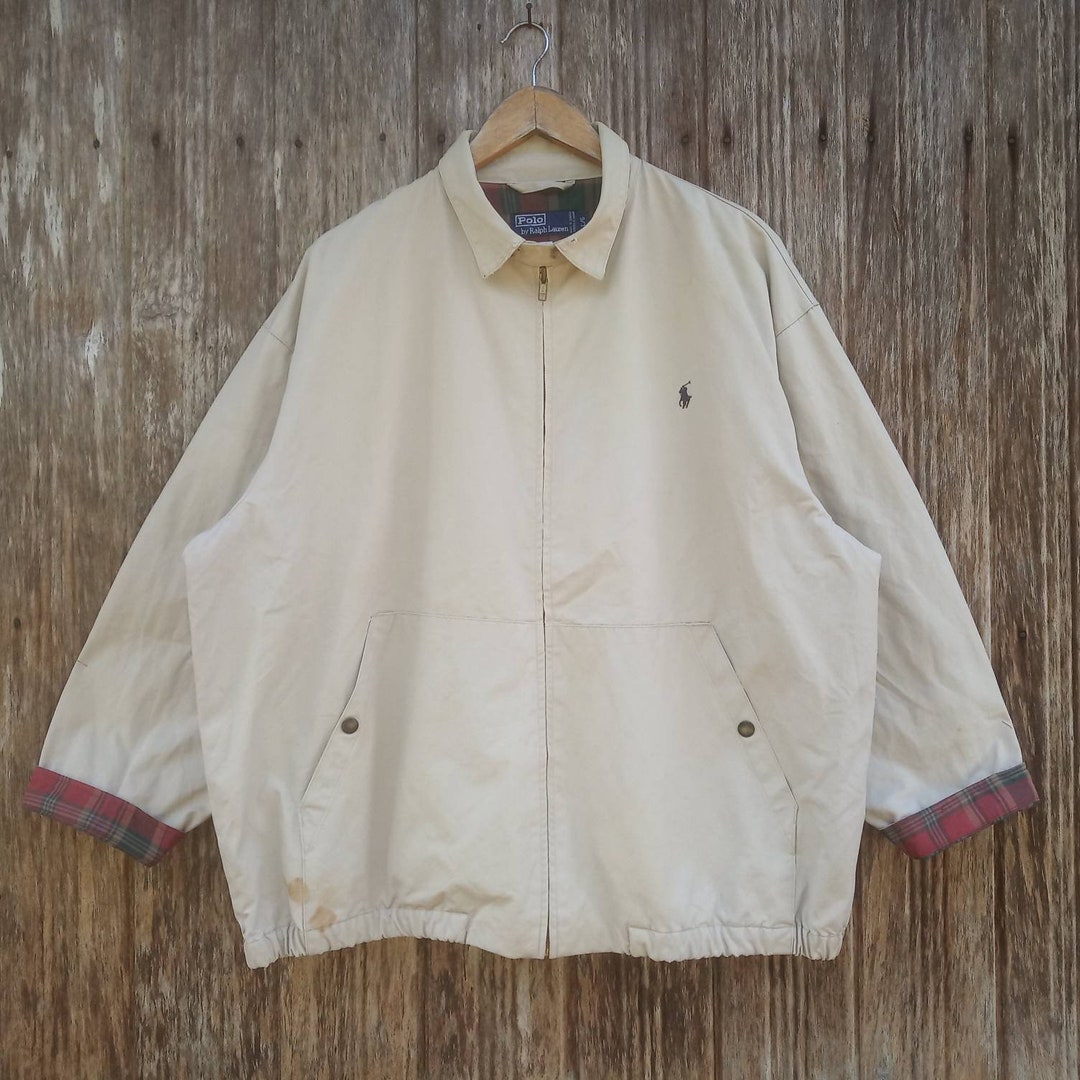 Polo by Ralph Lauren Small Pony Zipper Polo Sport Inside Checkered