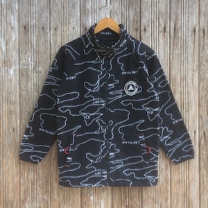 Rare!! Airwalk Fleece Jacket Nice Design Unisex small size