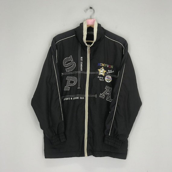 SIMSON ジャケット 黒 パッチ付き