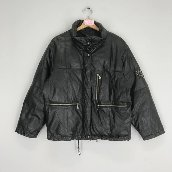 Mcm white shop leather jacket