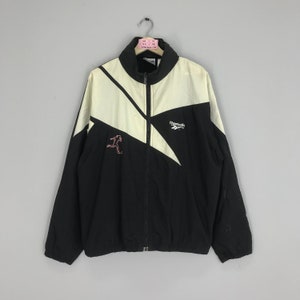 Vintage REEBOK Sport Big Logo Windbreaker Training Jacket Reebok Unisex Size M