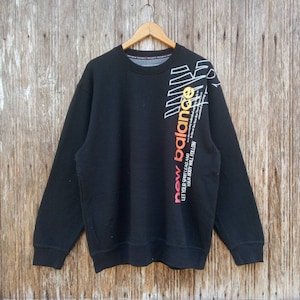 New Balance Colourful Logo Sweatshirts Pullover Unisex Large size