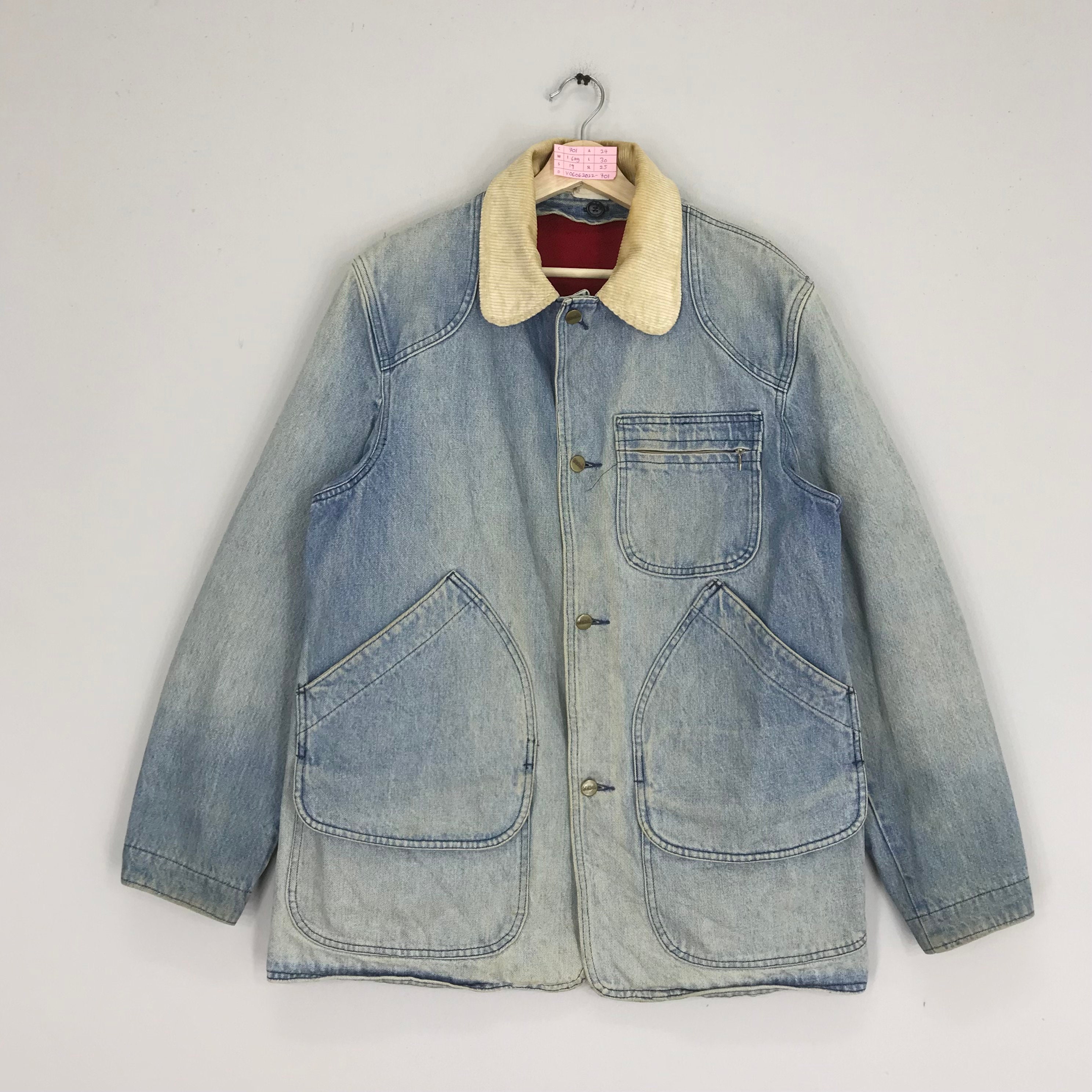 Ll Bean Denim Jacket - Etsy