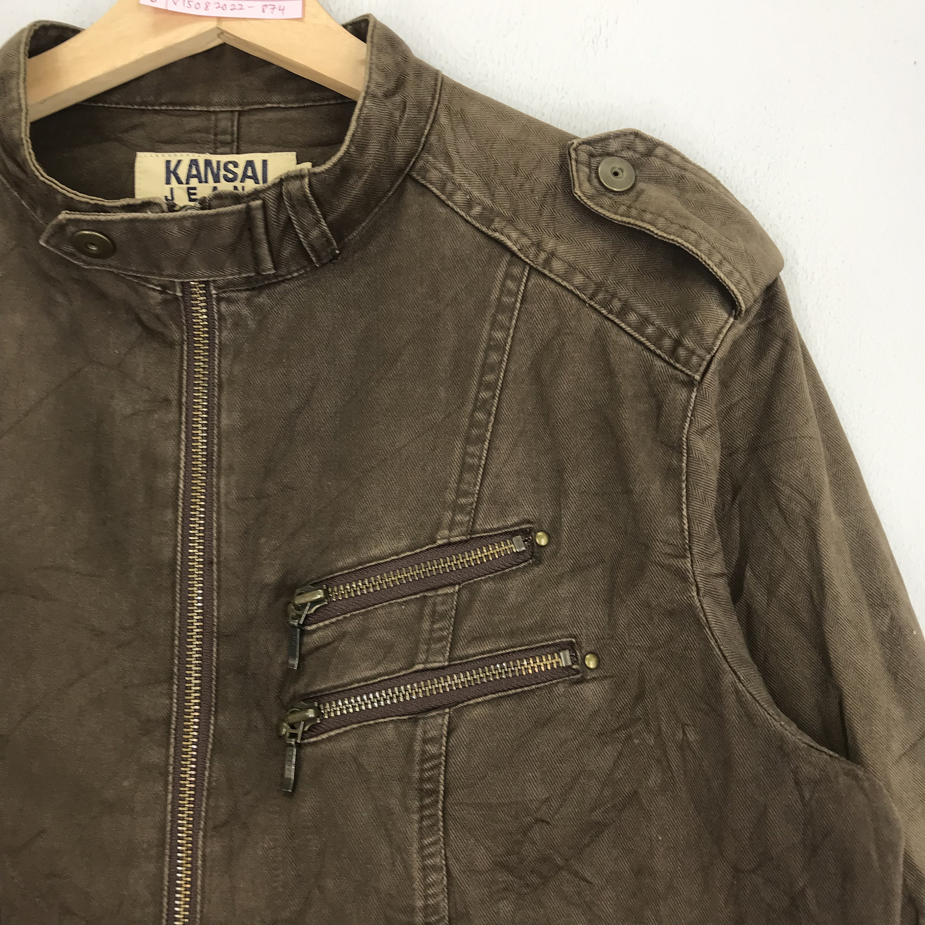 ジャケット・アウター Vintage kansai JKT Vintage Authentic Kansai Jeans Jacket - Etsy