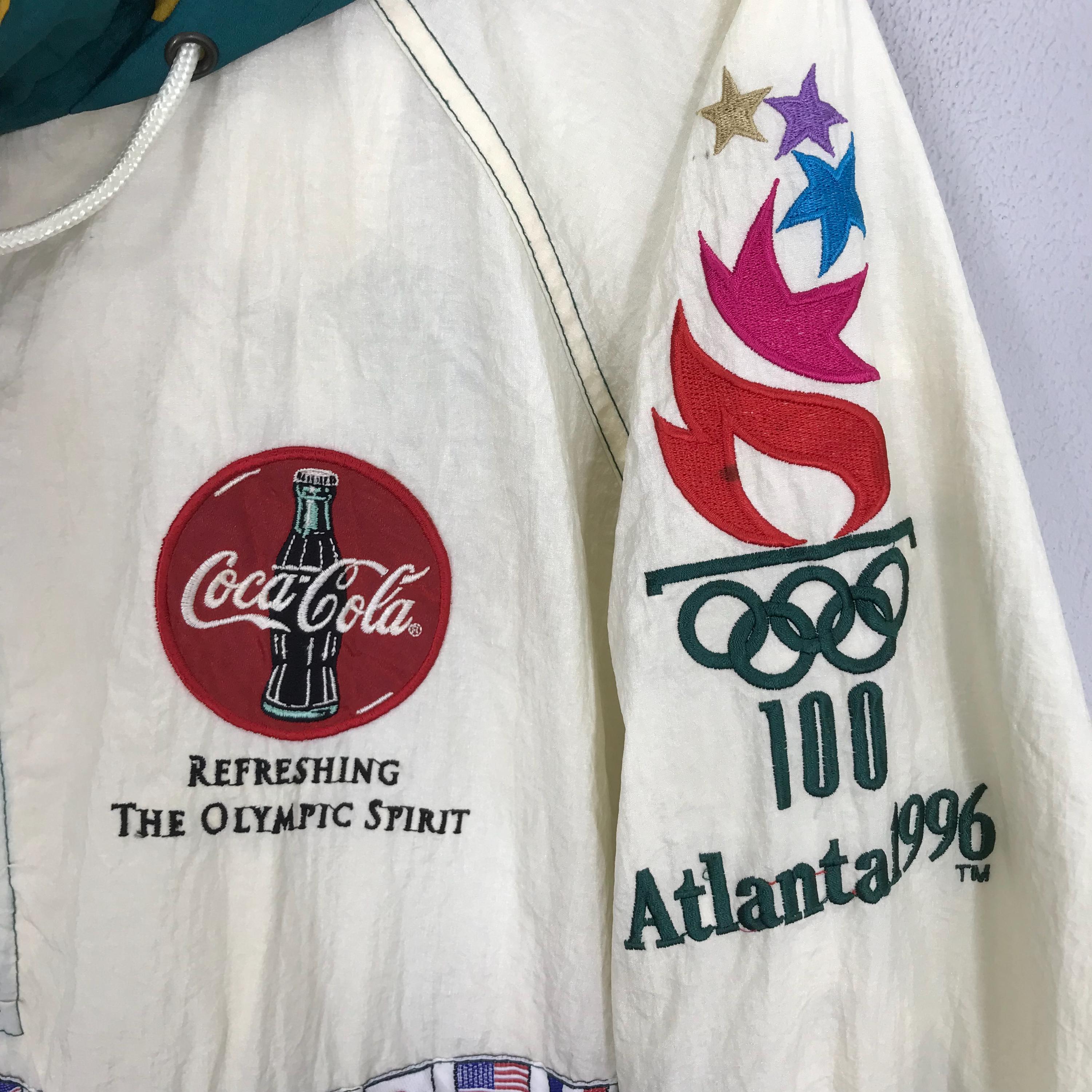 Vintage 1996 Olympics Atlanta Collection Summer Games Windbreaker 