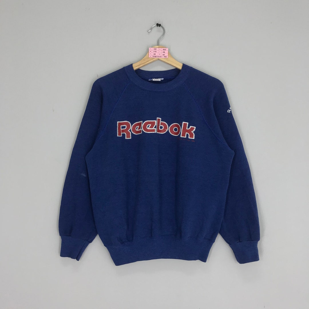 Rare Vintage Reebok Big Logo Sweater Reebok Sport - Etsy