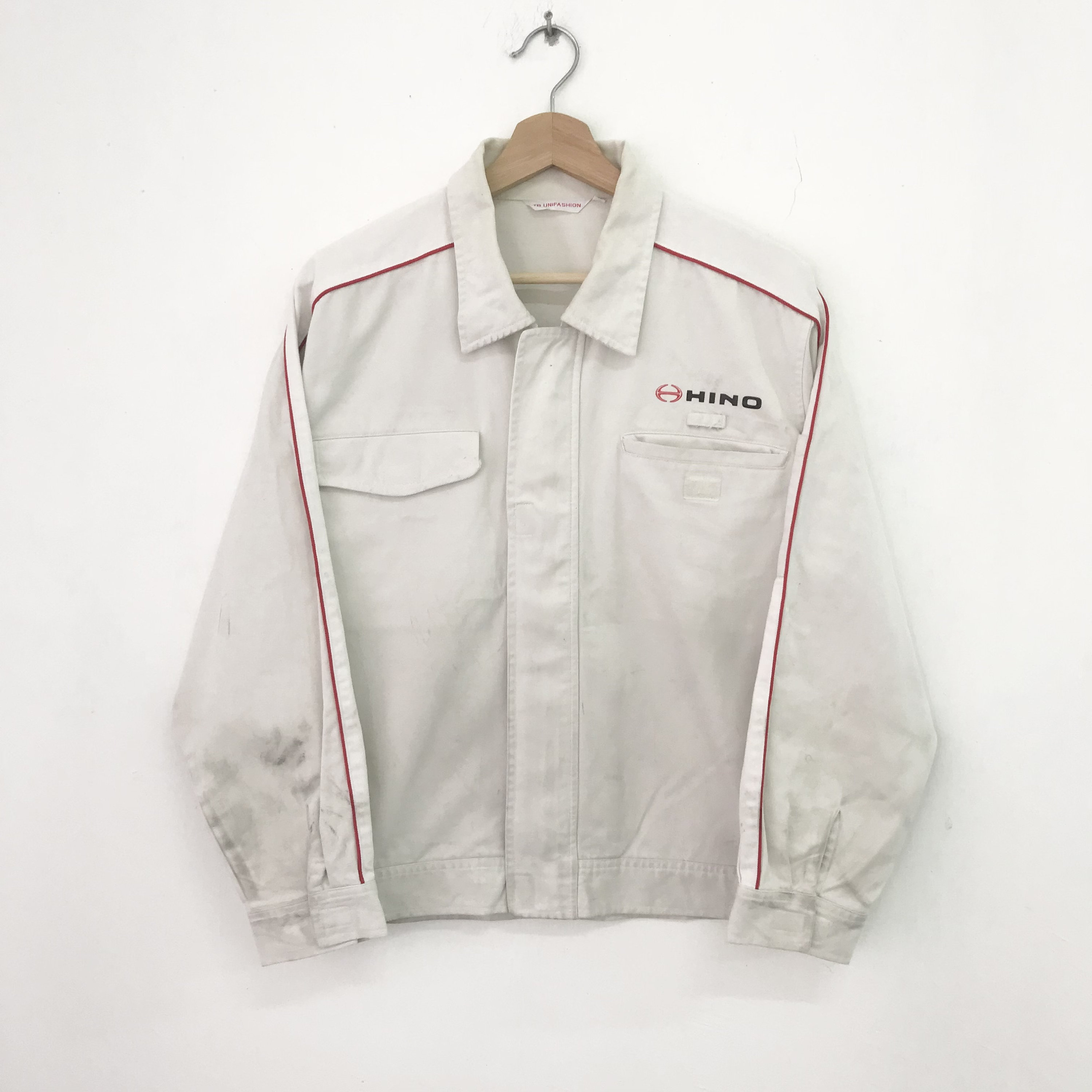 Vintage Hino Uniform Work Jacket Medium Hino Motors Workers