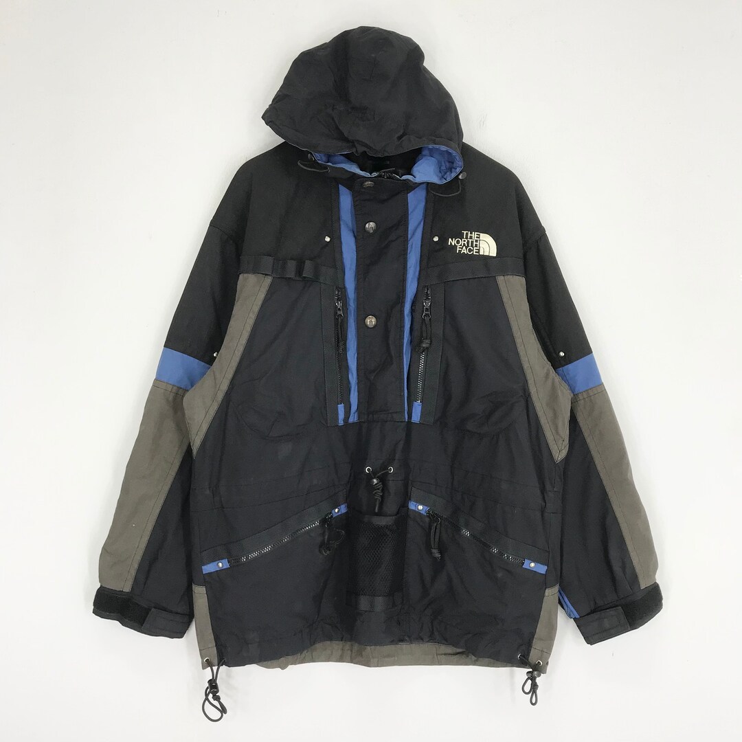 Vintage 90s the North Face Skiwear Multicolor Jacket Black