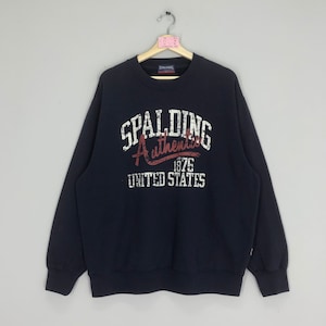 Vintage Spalding USA Sweater Spalding Sweatshirt Pullover Spalding Crewneck Jumper Size XL