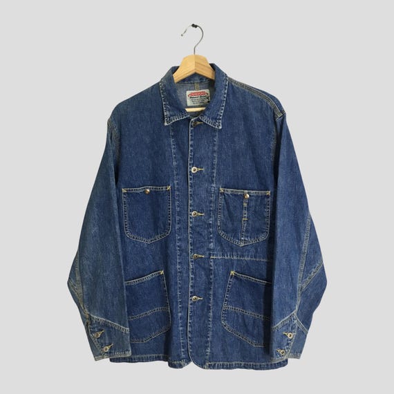 Ameri VINTAGE DENIM WORK LONG COAT