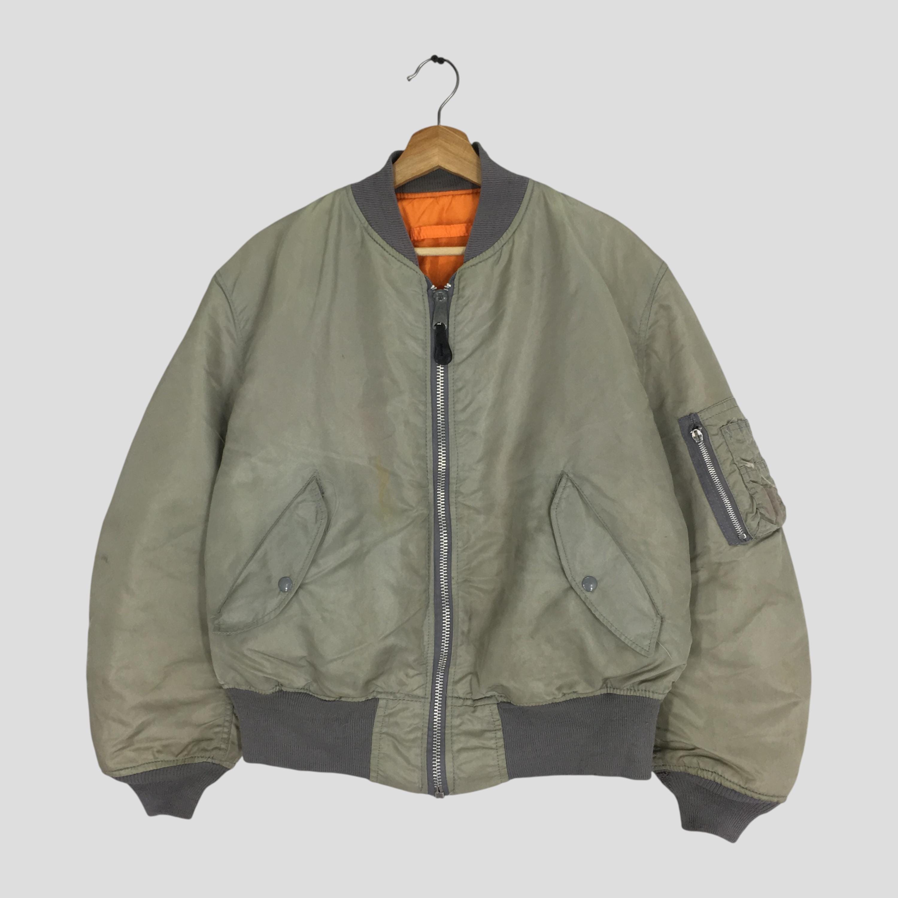 90s 2/15限定️90's ALPHA INDUSTRIES ma-1 jacket Alpha Industries