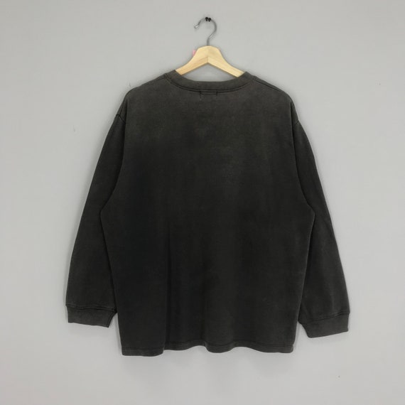 2000'S Calvin Klein JEANS Logo Sweatshirt (Men's Size L) cotton black type Vintage Second Hand