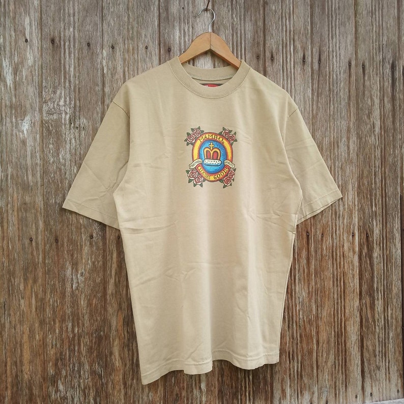 Rare! Vintage Mambo Graphics Art Australia Surf Style T-shirt size L