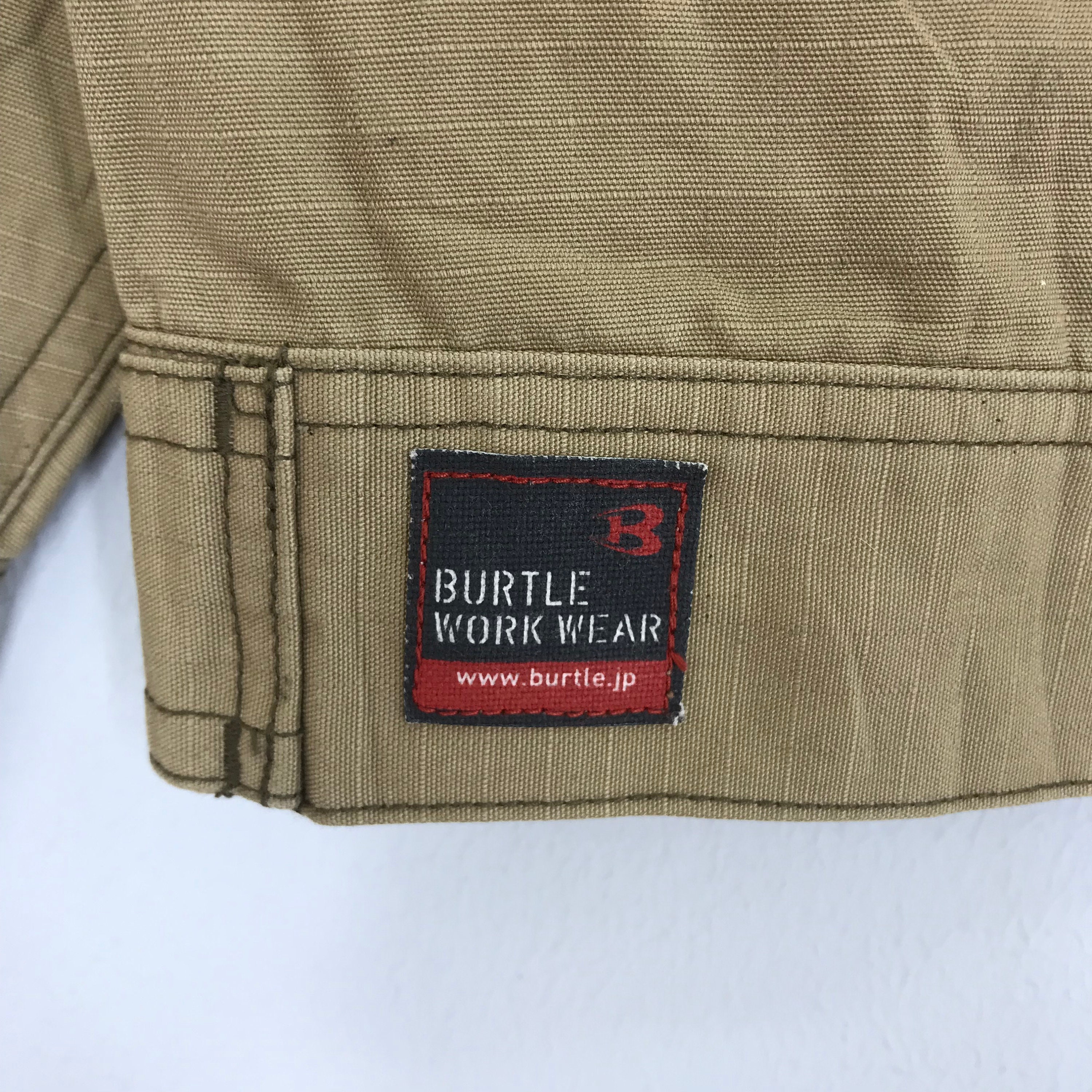 BURTLE Workwear Worker Zipper Four Pocket Utility Jacket
