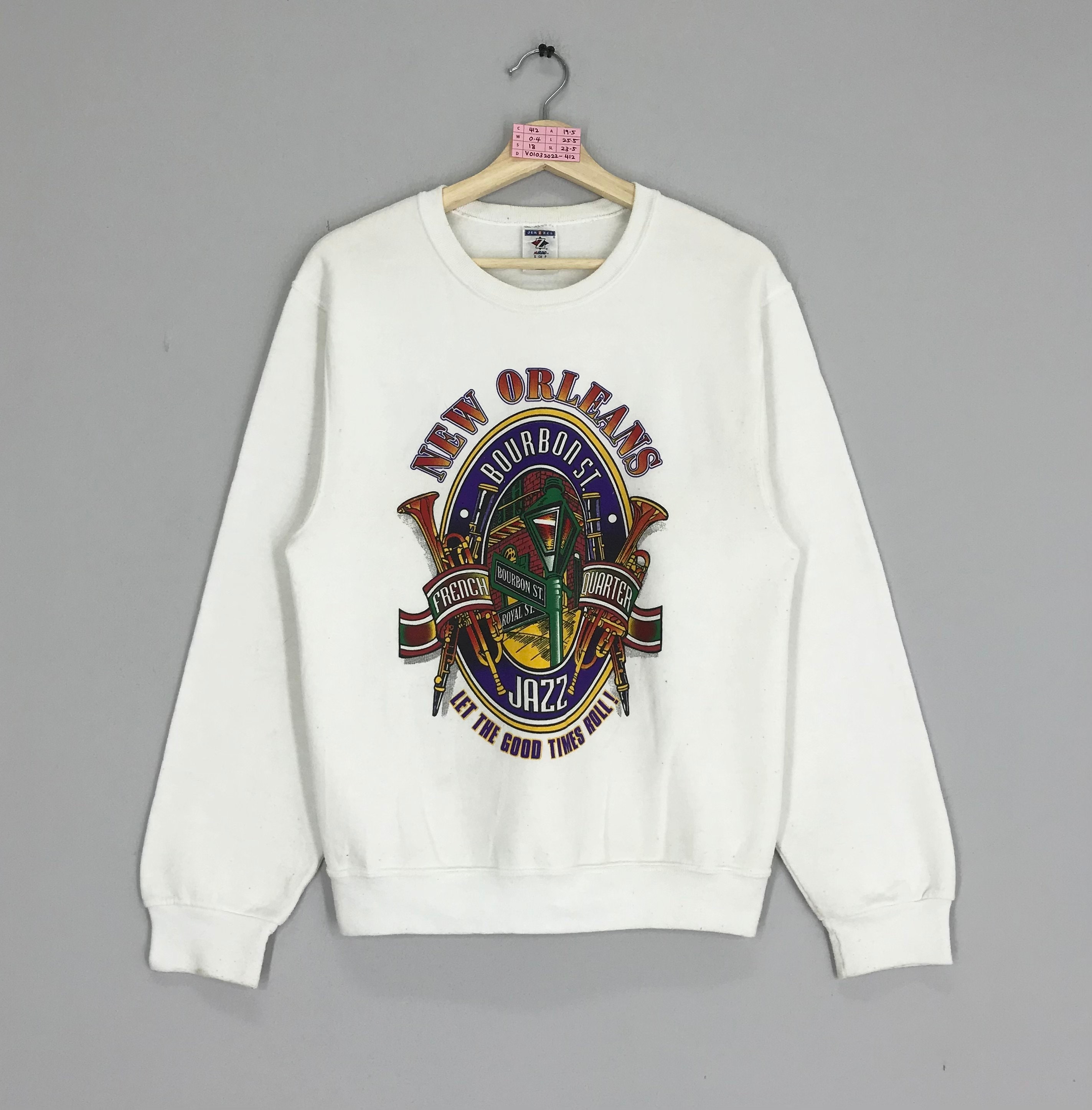 Vintage 90s New Orleans Sweatshirt New Orleans Crewneck New Orleans ...