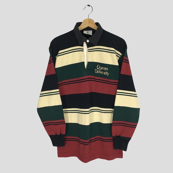 Vintage Barbarian Polo Rugby Shirt Medium Barbarian Queens