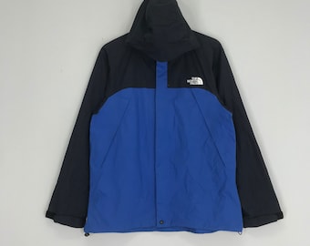 The North Face Gore-tex Jacket, Aztec Blue/black Shell, Size M - Etsy