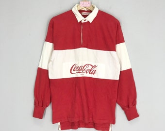 vintage coca cola rugby shirt