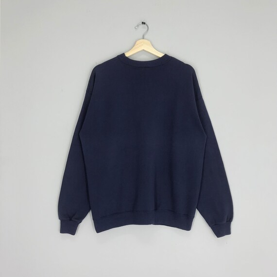 トップス vintage Hanes over size sweat Vintage Hanes Comfort Blend Crewneck Sweatshirt Blank Navy