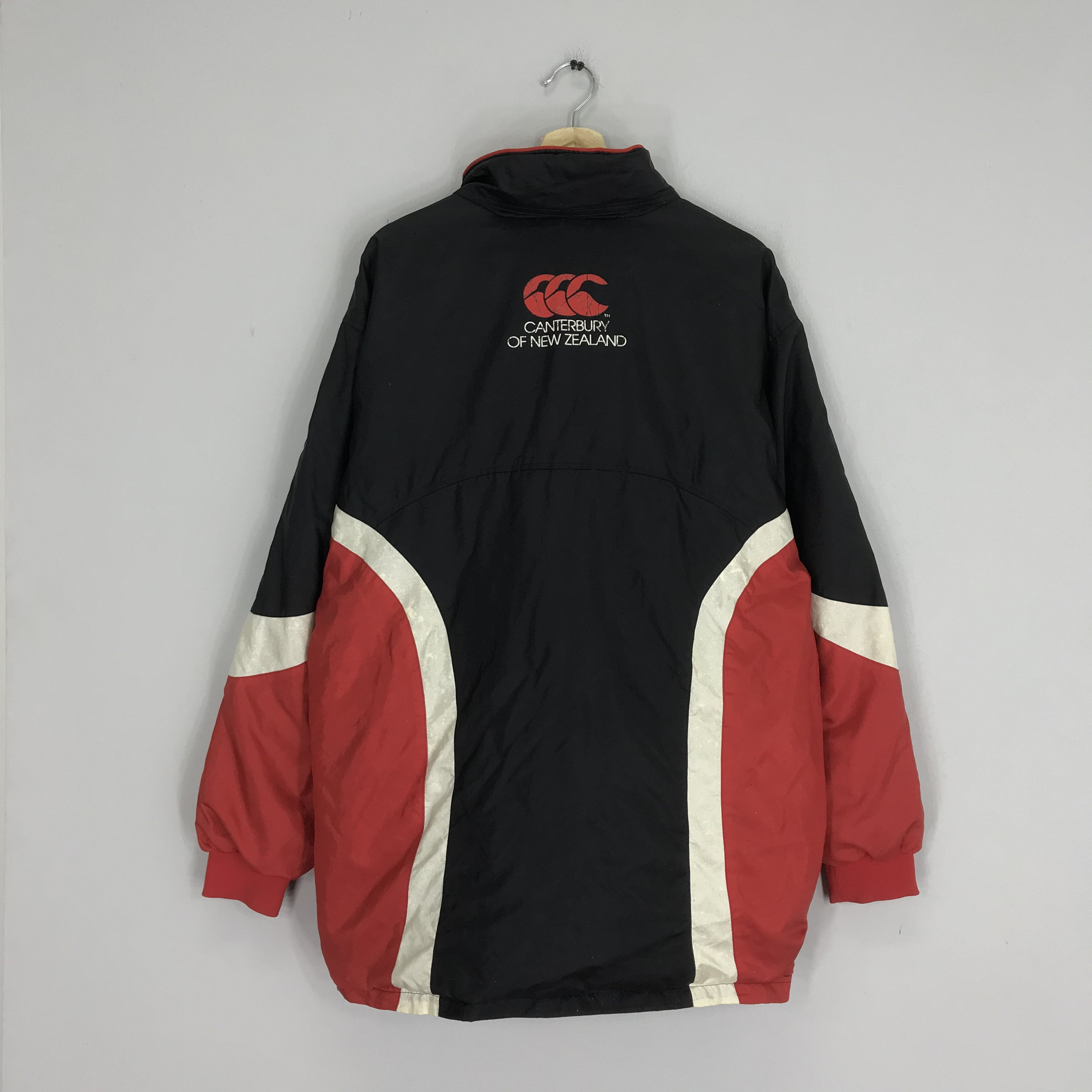 Canterbury of New Zealand Australia Rugby Winbreaker Zipper