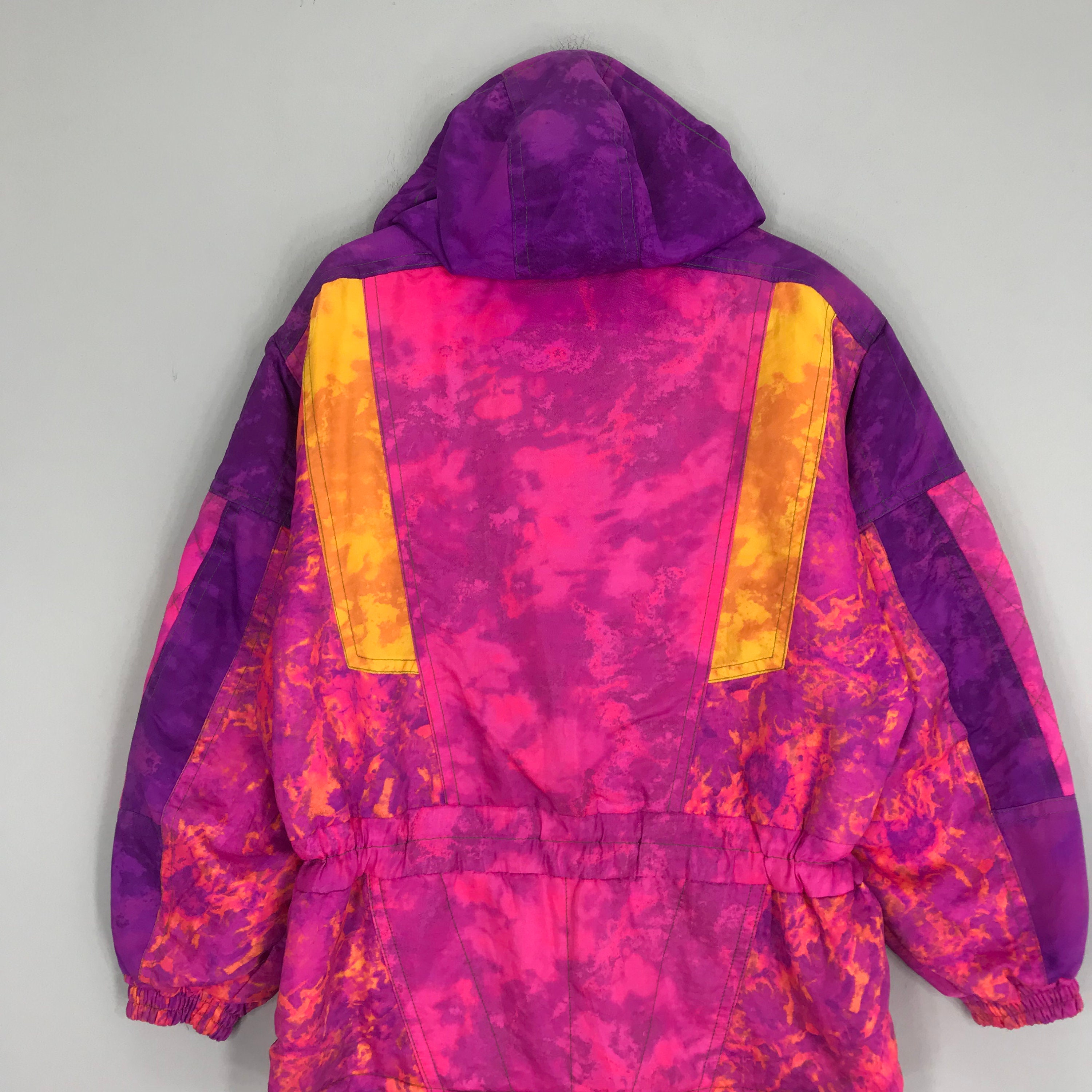 ブルゾン GOLDWIN SS25 Jackets (GL15704MC PINK) Vintage 90's Goldwin Bomber Ski Jacket Hoodie Colorblock