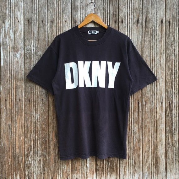 Donna Karan New York DKNY Big Logo T-shirts Unisex Medium Size -  Hong  Kong