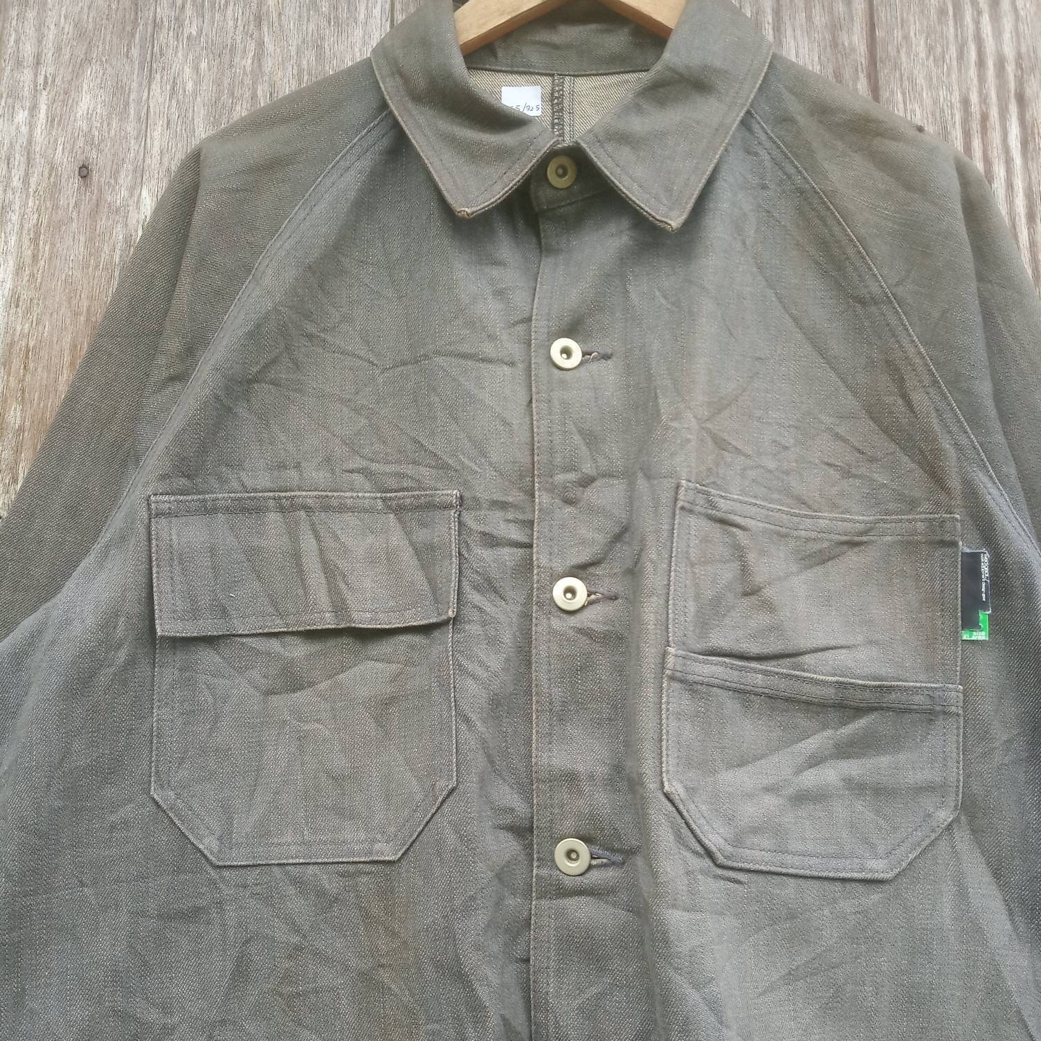 Rare!! Wed Gear Worker Jacket Tactical Pocket Style Labour Denim 