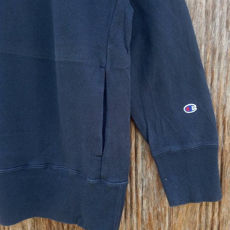 CHAMPION Double Side Pocket Embroidery Logo Champion on Sleeve - Etsy UK