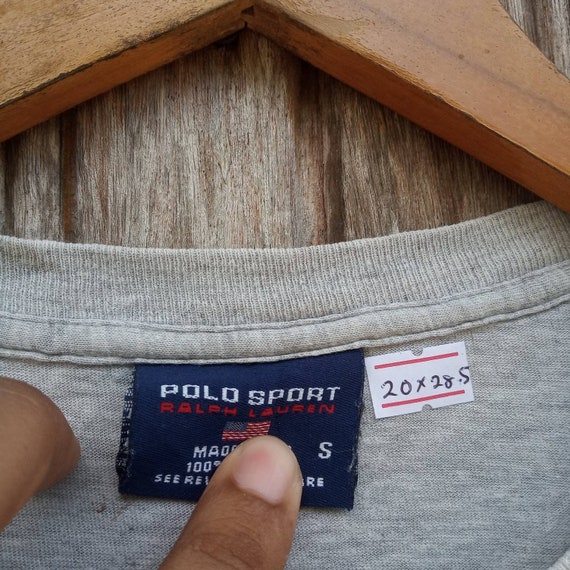 Vintage Polo Sport Ralph Lauren Big Logo T-shirt Medium Size Vintage Polo Sport Ralph Lauren Big Logo T-shirt Medium Size