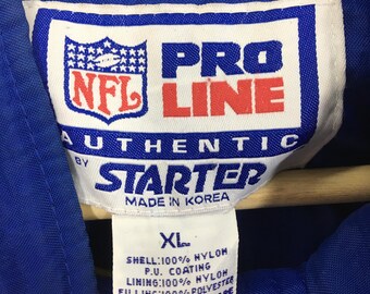 Vintage 90's St. Louis Rams Football Blue Bomber Jacket Xlarge St