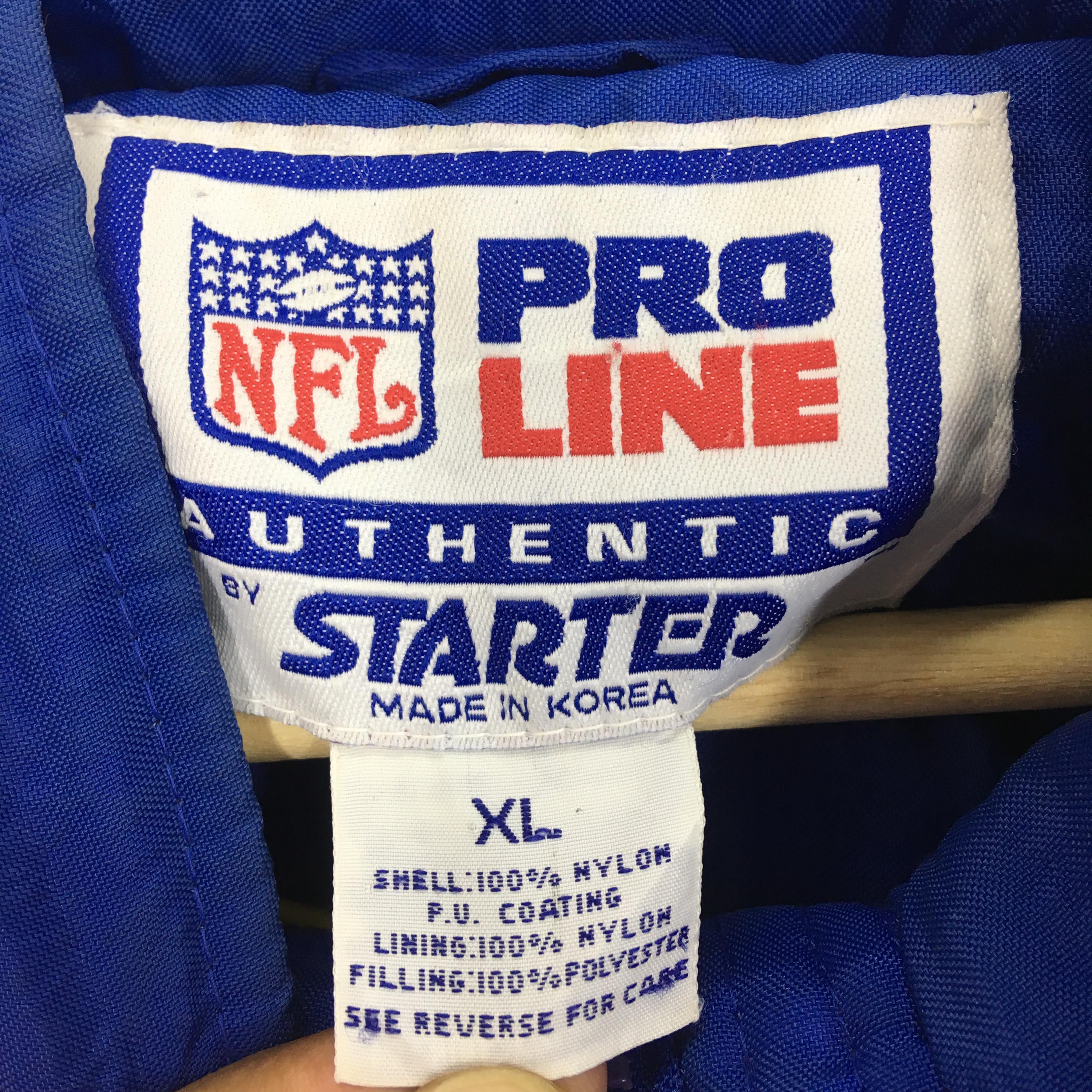 Vintage 90's St. Louis Rams Football Blue Bomber Jacket Xlarge St
