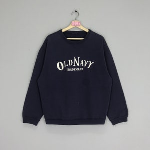 Rare!! Old Navy Sweater Big Logo Old Navy Crewneck Sweatshirt Size M