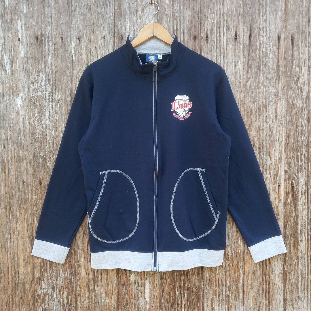 Vintage Saitama Seibu Lions Baseball Training Sweater Jacket - Etsy UK