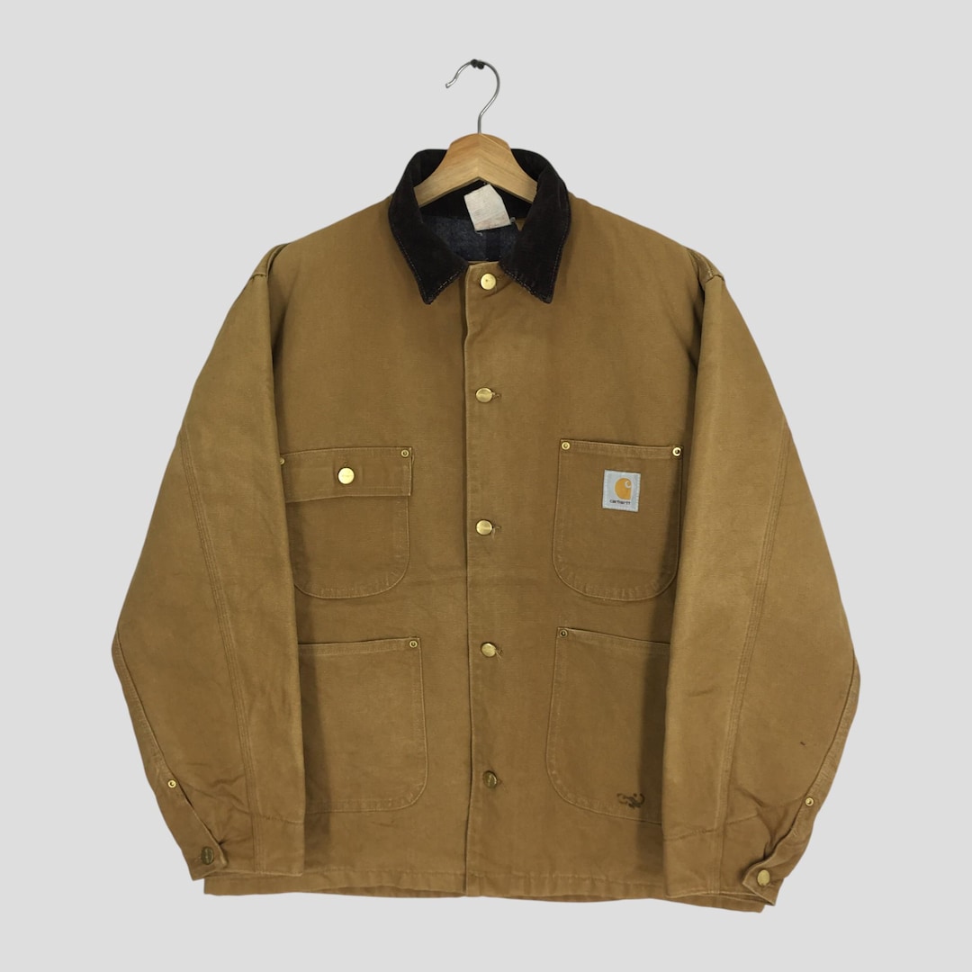 Vintage Carhartt Michigan Worker Jacket Large Carhartt Michigan