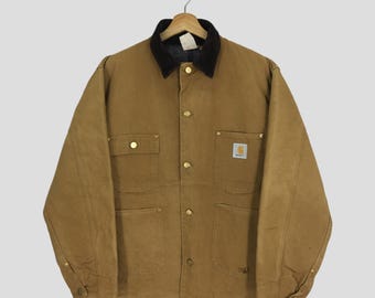Vintage Carhartt Michigan Workers Jacket 2xlarge Carhartt Michigan
