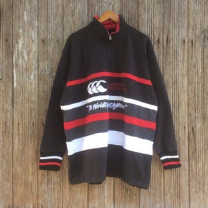 Vintage Canterbury Of New Zealand Sweatshirt Canterbury New Zealand Rugby Pullover Canterbury Rugby Sport Spell Out Logo Jumper Size XL