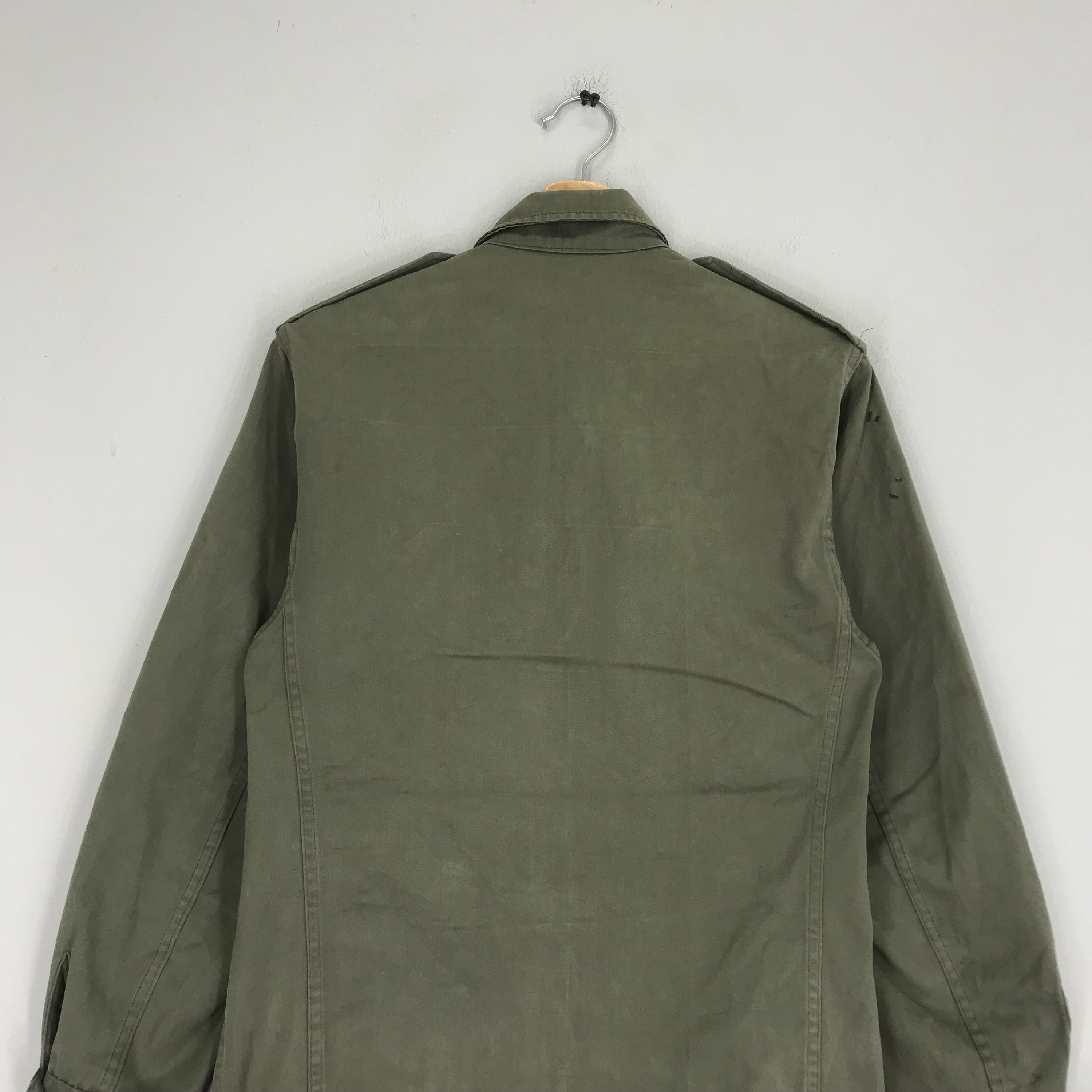 Vintage Army M65 Field Jacket Olive Green Army Workers Jacket Etsy