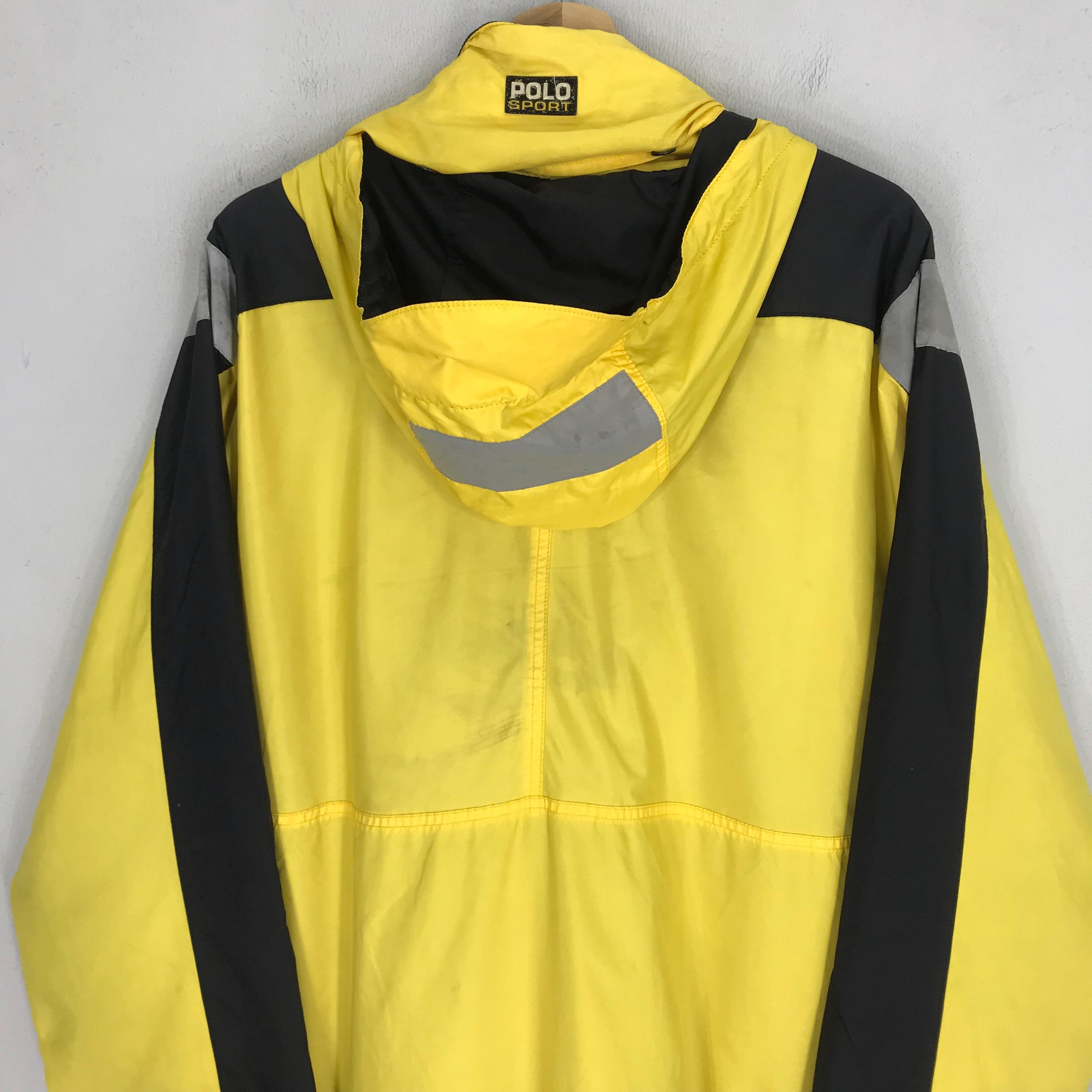 Vintage 90s Polo Sport Yellow Jacket Large Polo Sport Ralph Lauren
