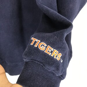 Sweat col rond vintage années 90 Auburn Tigers taille XL grand logo
