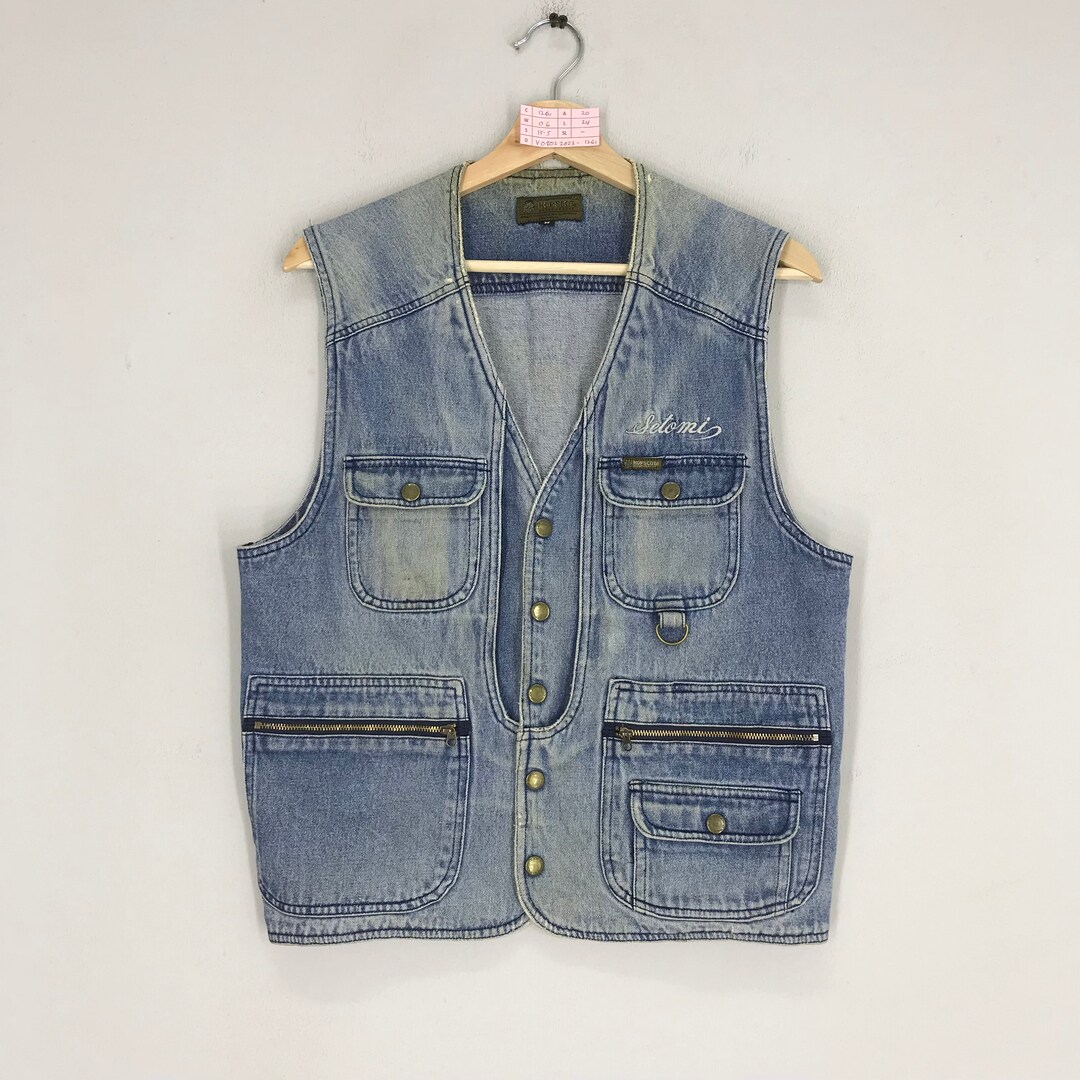 中古 Schott OLD DENIM WORK VEST 中古・古着通販】Schott (ショット) OLD DENIM WORK VEST