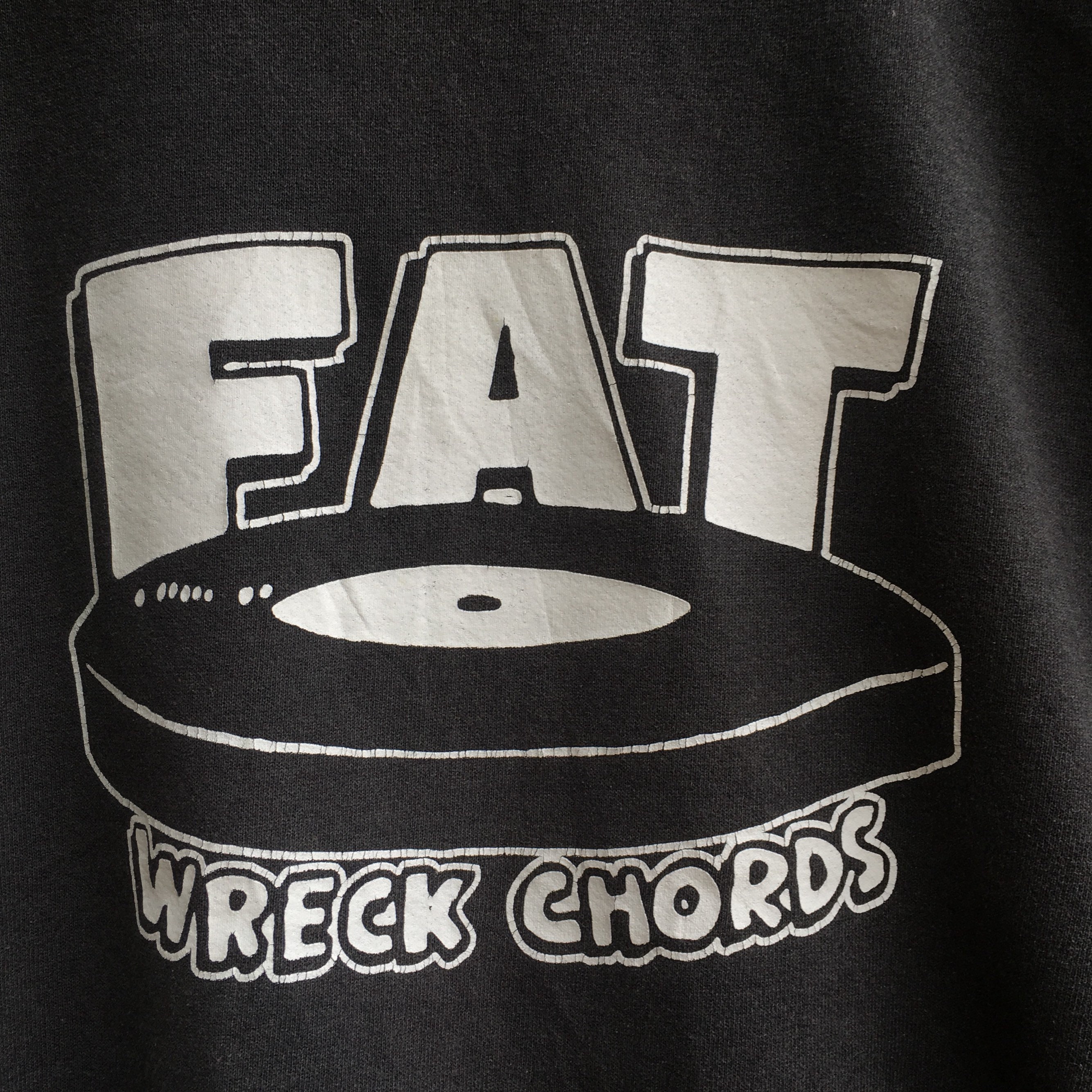Vintage Fat Wreck Chords Punk Rock Sweater Hoodie Unisex Large
