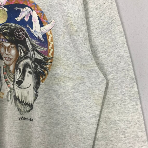 Vintage Cherokee North Carolina Sweatshirt Cherok… - image 5